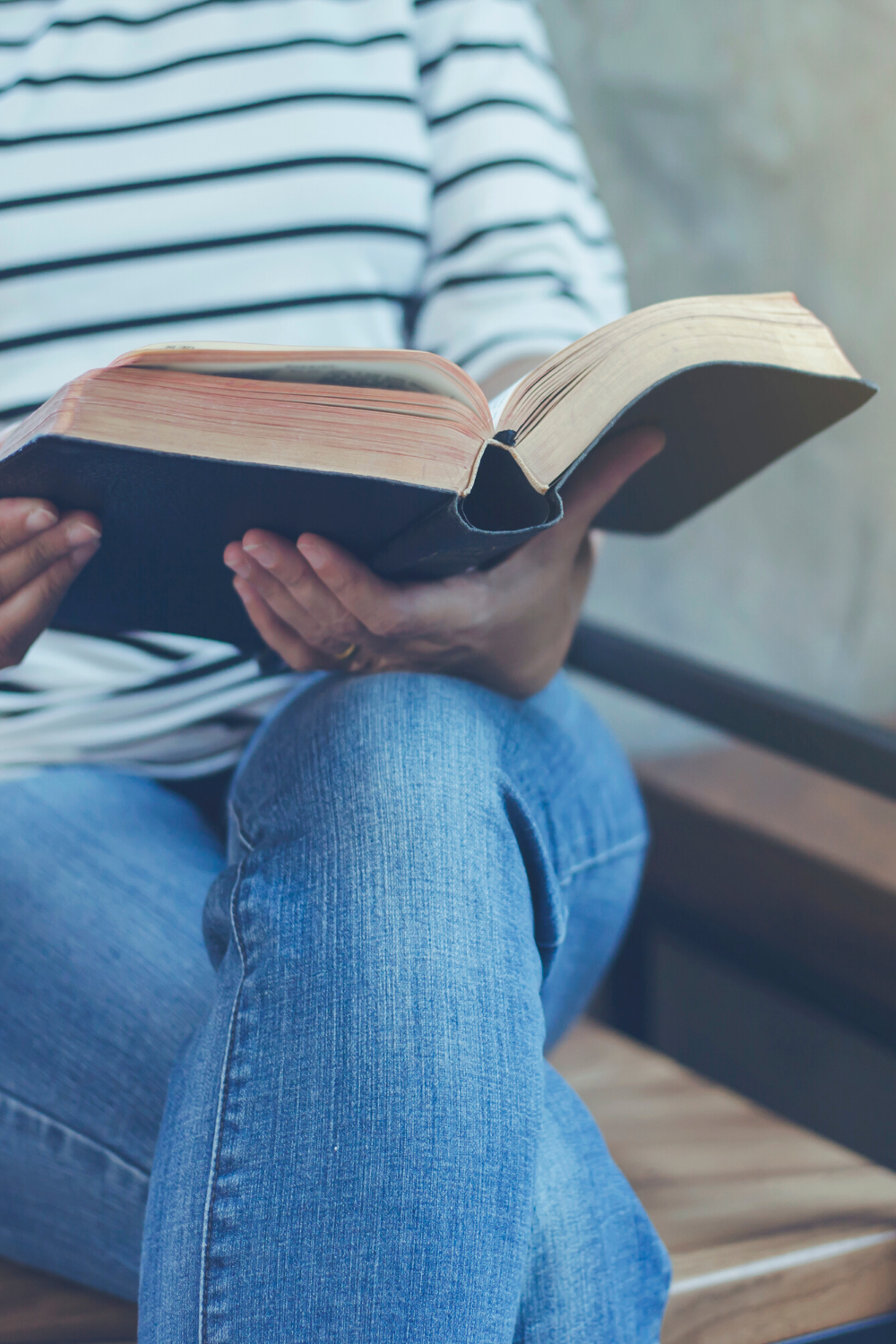 Having Devotional time reading the Word of God trying to glean what God is showing us in the scripture. Style and Stewardship Blog