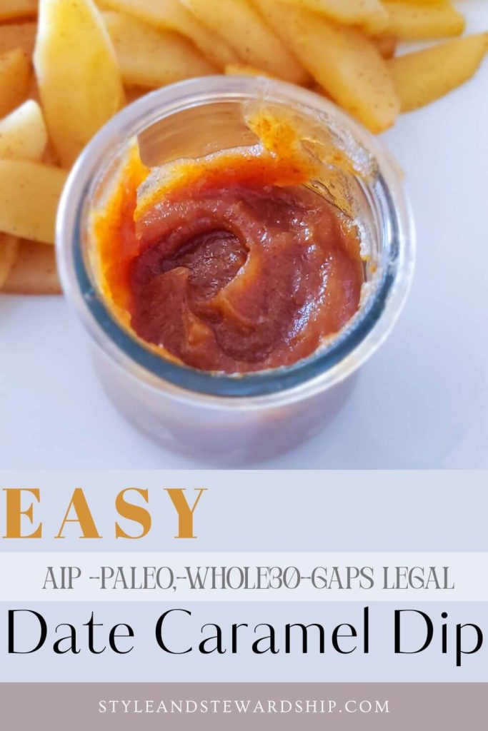 Date caramel dip